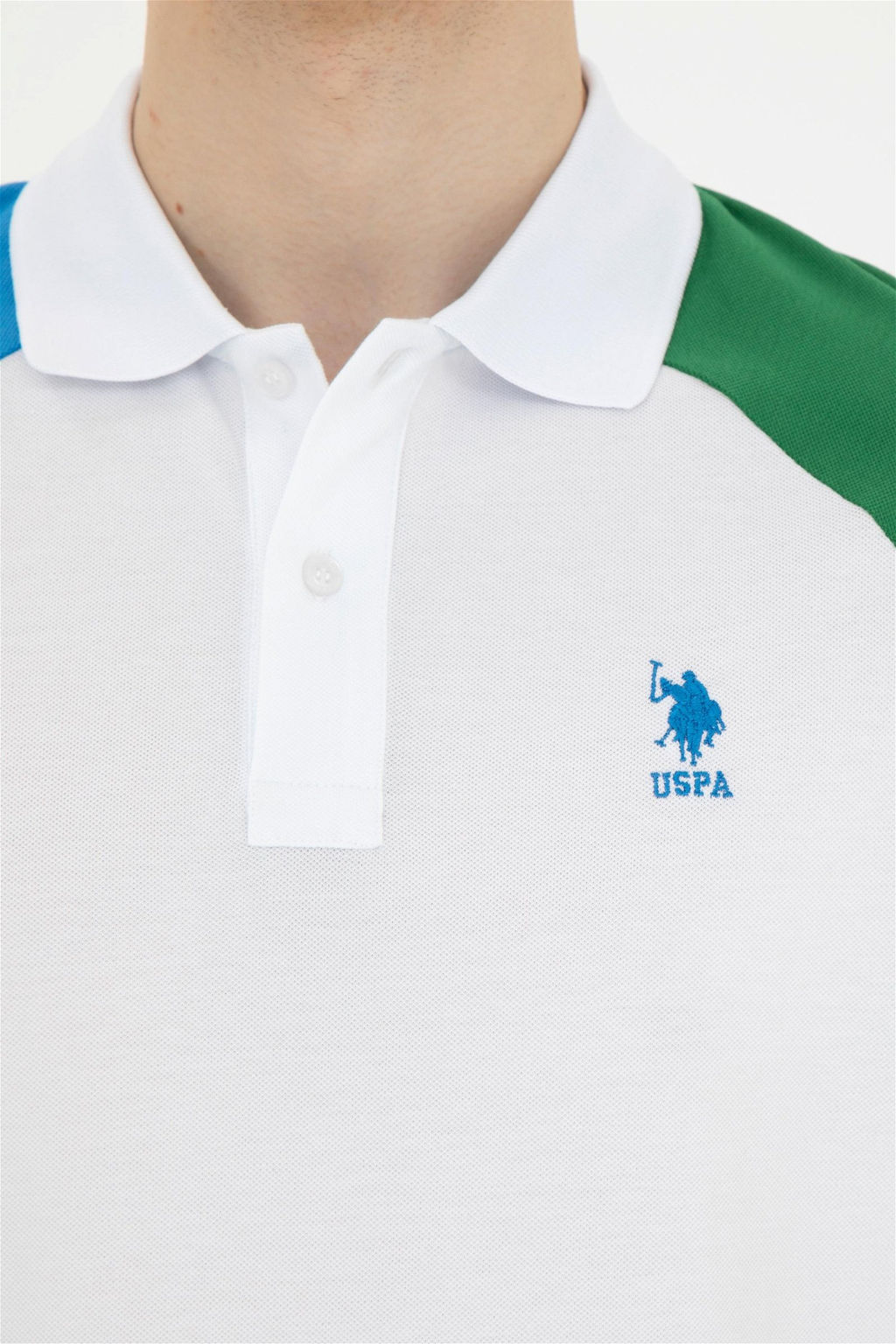 Мужская белая футболка - U.s. polo assn фото 7