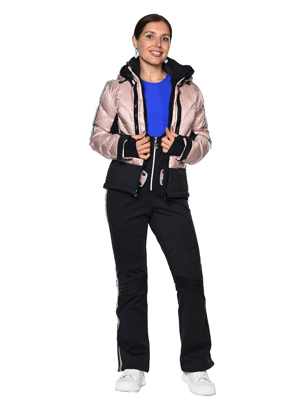 Куртка B-096 Пудровый