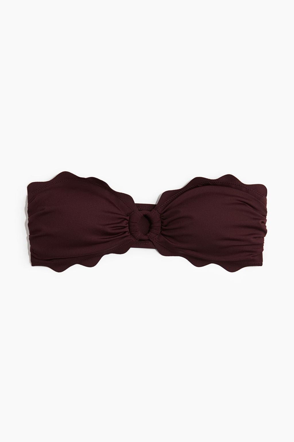 Top de bikini bandeau con relleno - H&m фото 2