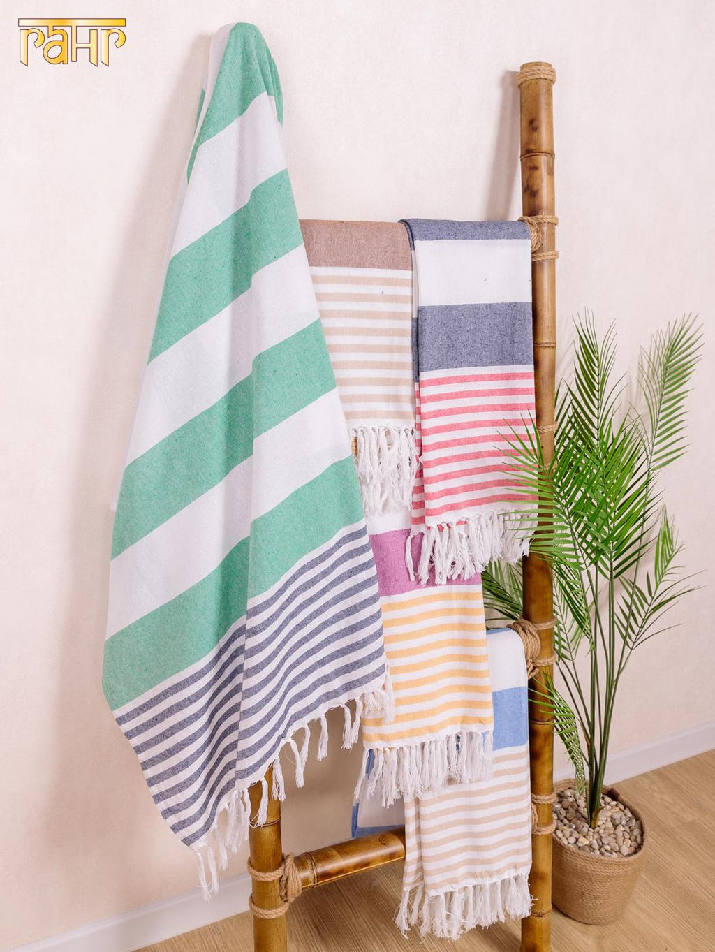 Покрывало-полотенце пляжное (хлопок) Тк№205/3/3 (90х180см) - Ганг фото 5