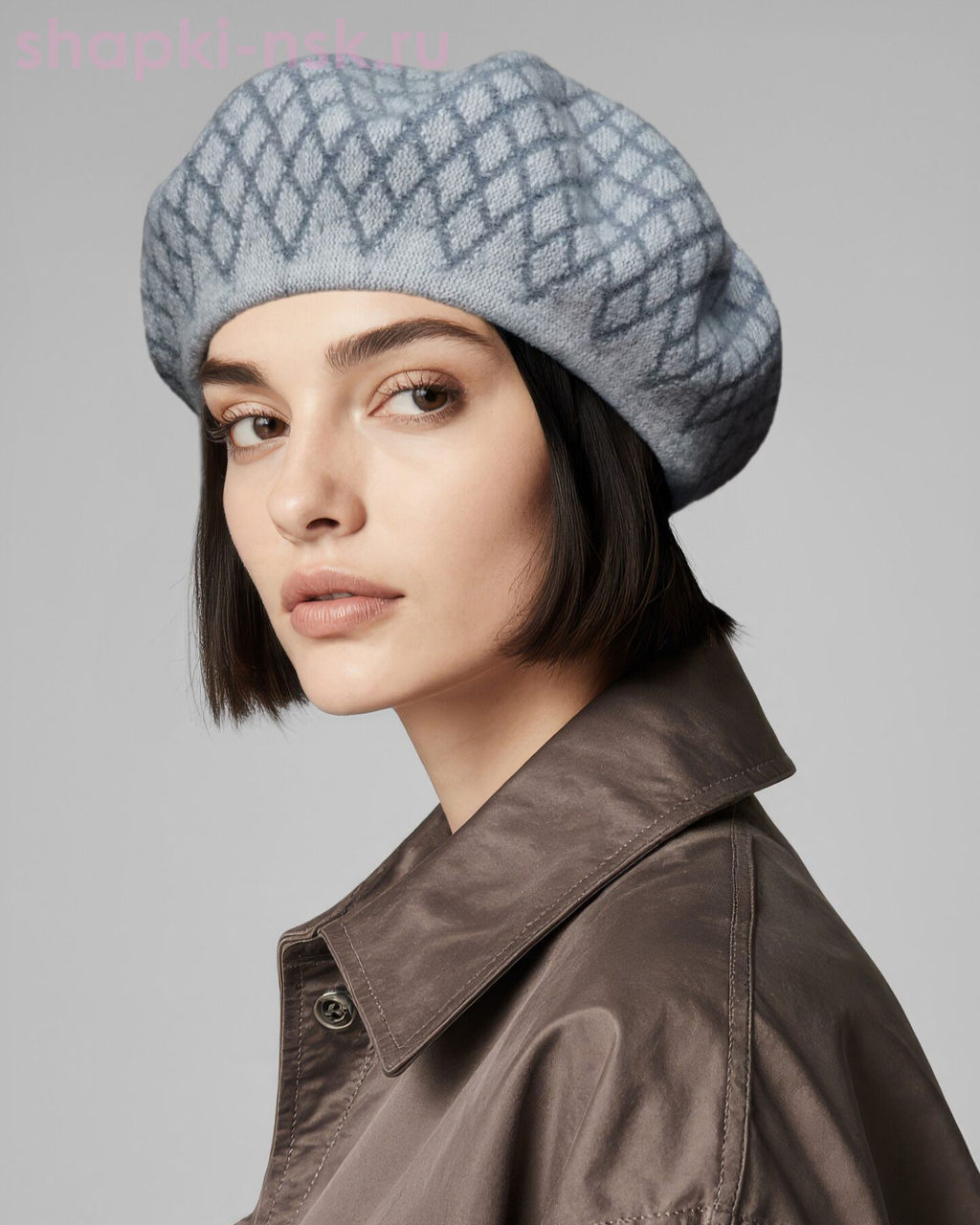 514 Берет женский флис (56-58)