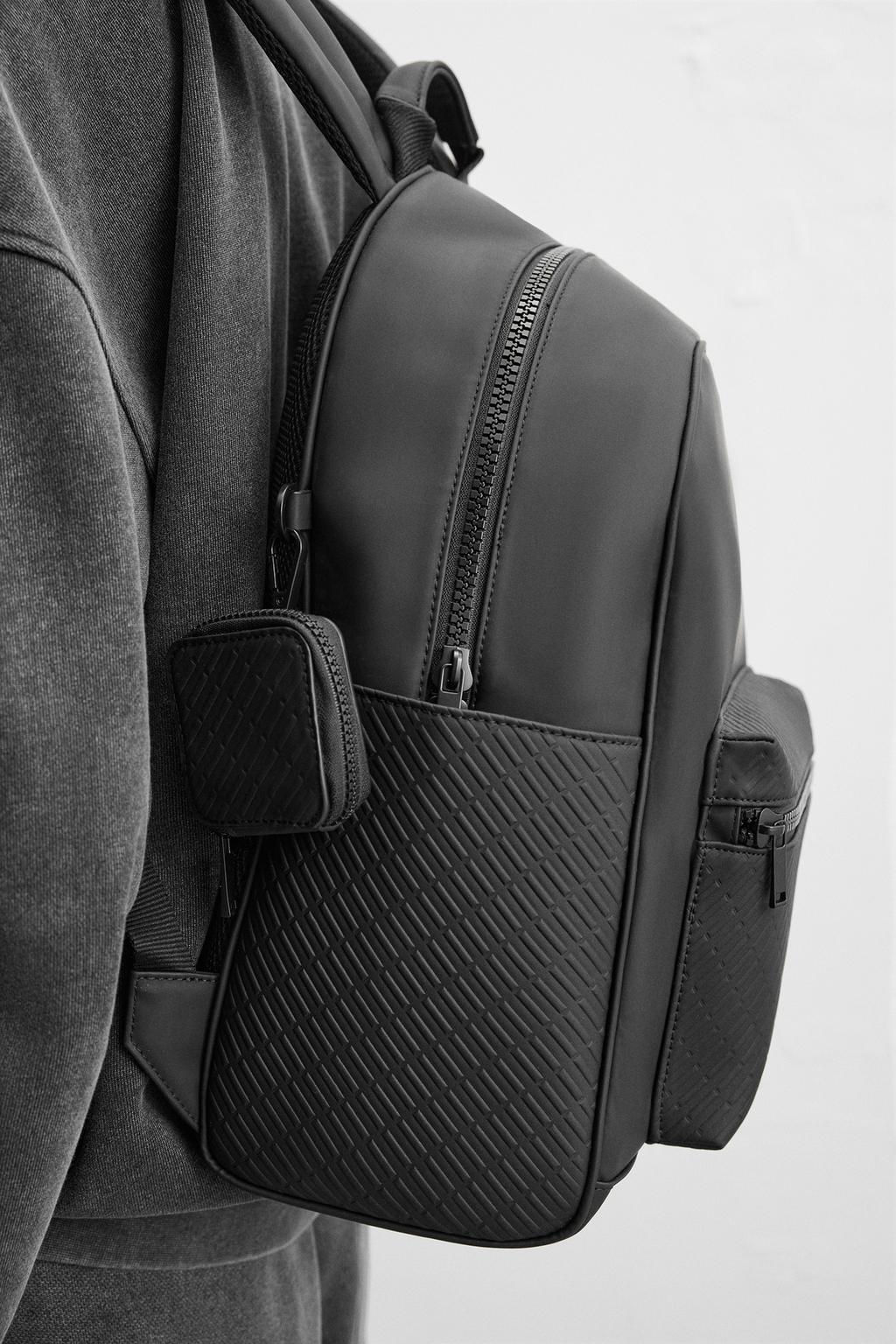 RUBBERISED BACKPACK - Zara фото 2