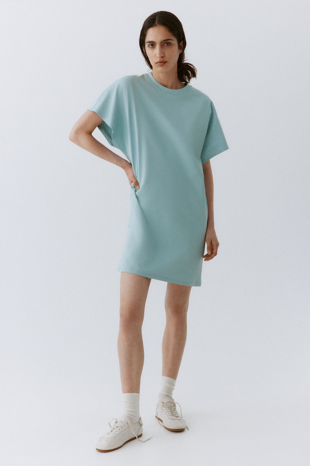 Vestido camiseta de algod?n - H&m фото 4