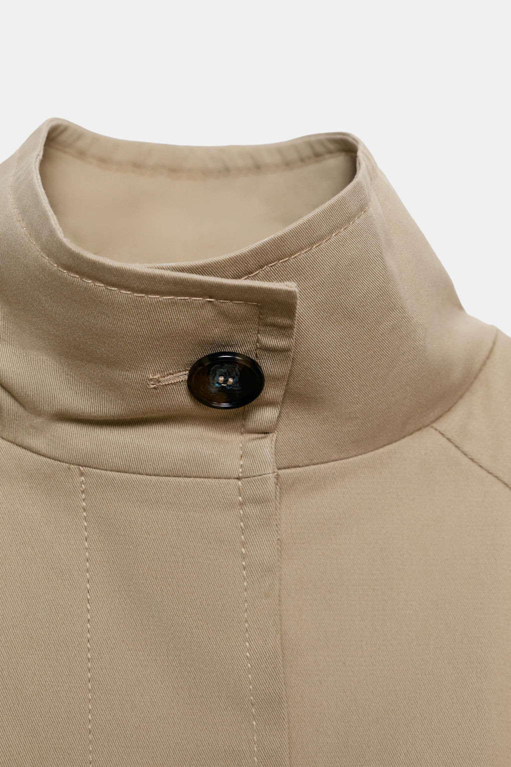 TRENCH OVERSIZE PA?UELO ZW COLLECTION LIMITED EDITION / kaki-med - Zara фото 11