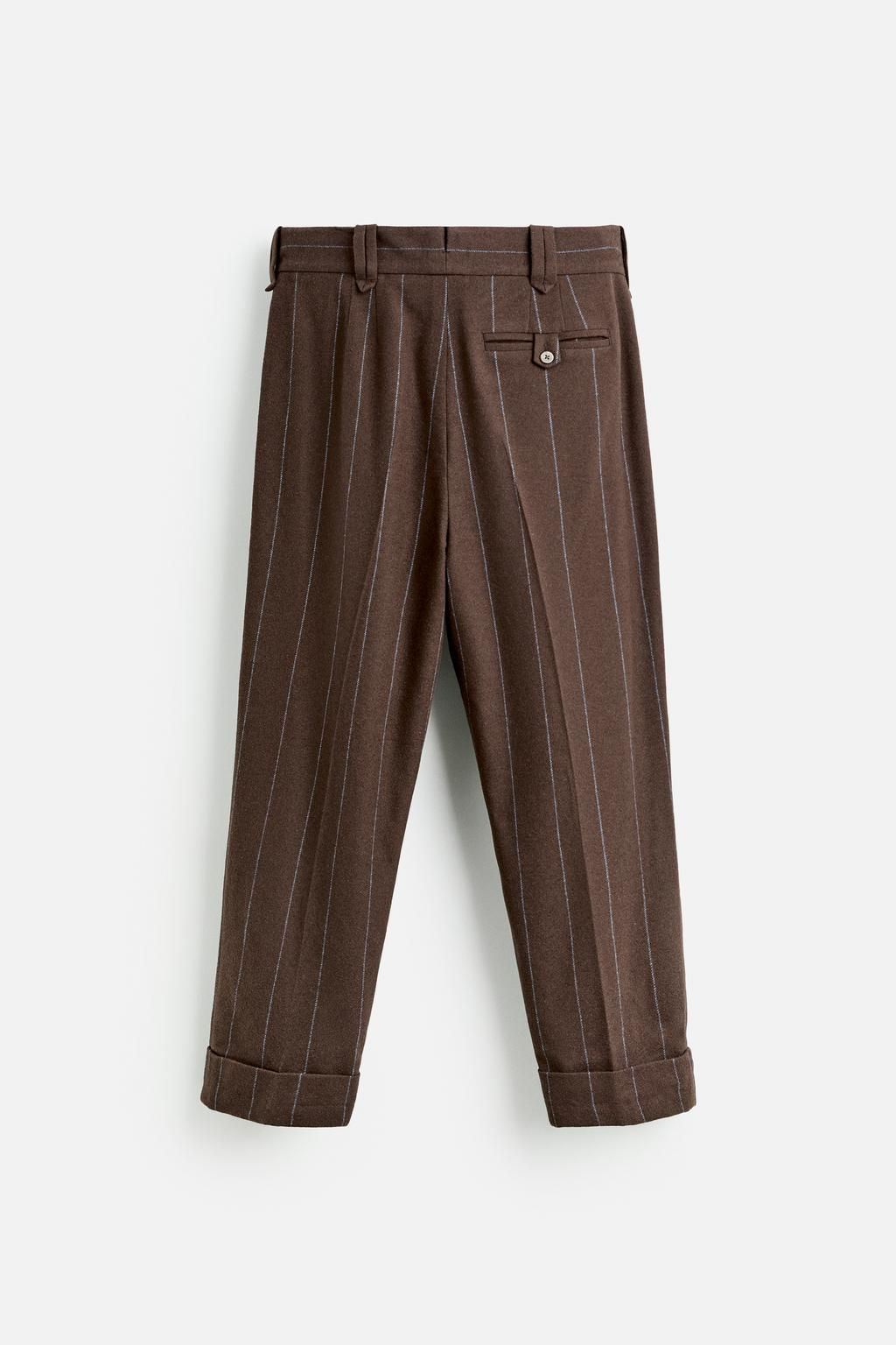 STRIPED TROUSERS X HARRY LAMBERT - Zara фото 7