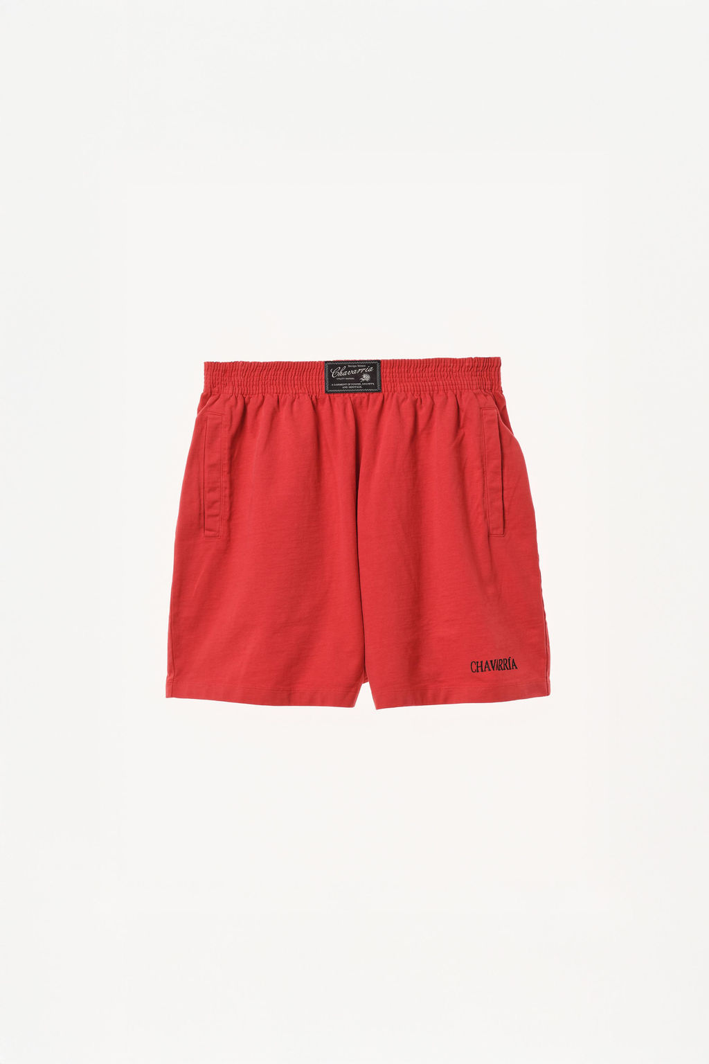 BERMUDA JOGGER BORDADO WILLY CHAVARRIA X ZARA / Rojo