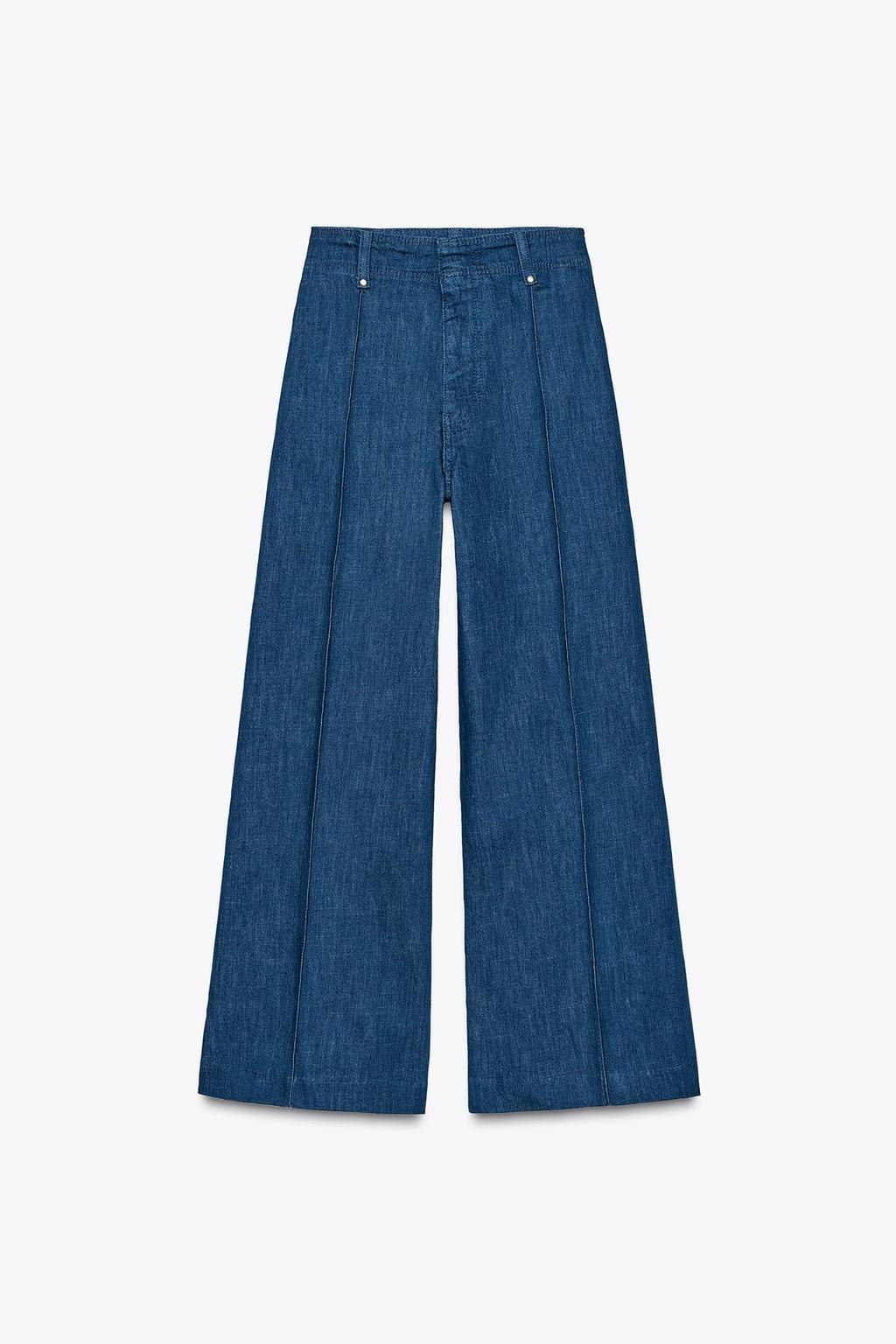ZW COLLECTION WIDE-LEG HIGH-WAIST JEANS - Zara фото 41