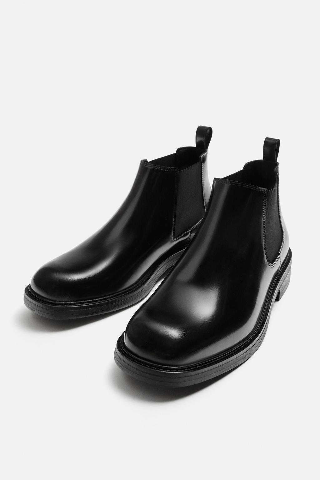 LEATHER CHELSEA BOOTS - LIMITED EDITION - Zara фото 2