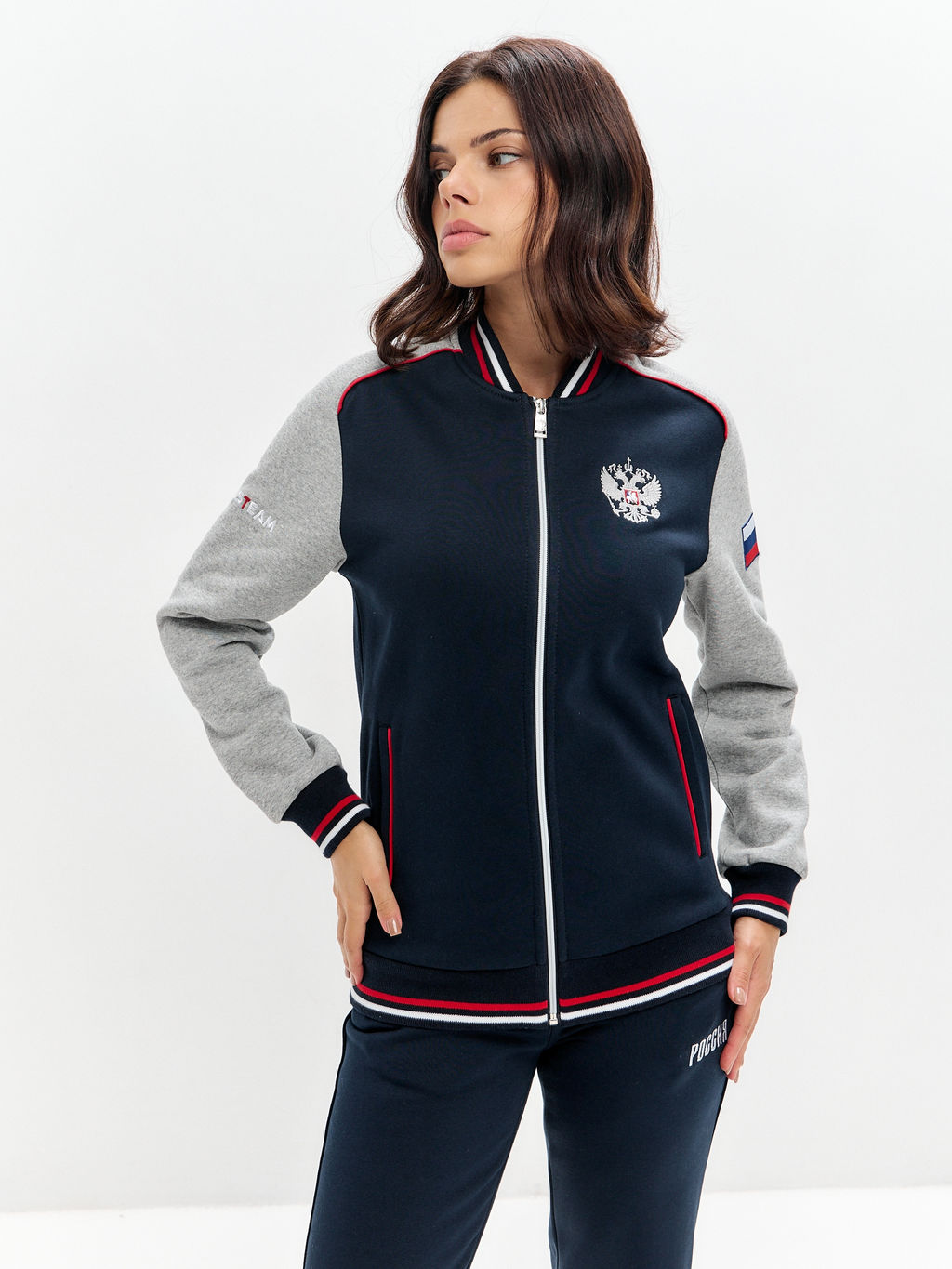 Спортивный костюм женский RUSSIA 12L-RT-1861