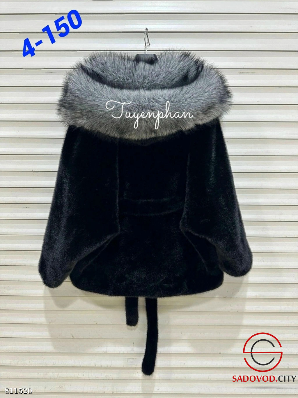 Шуба женская с капюшоном - Bruno фото 2