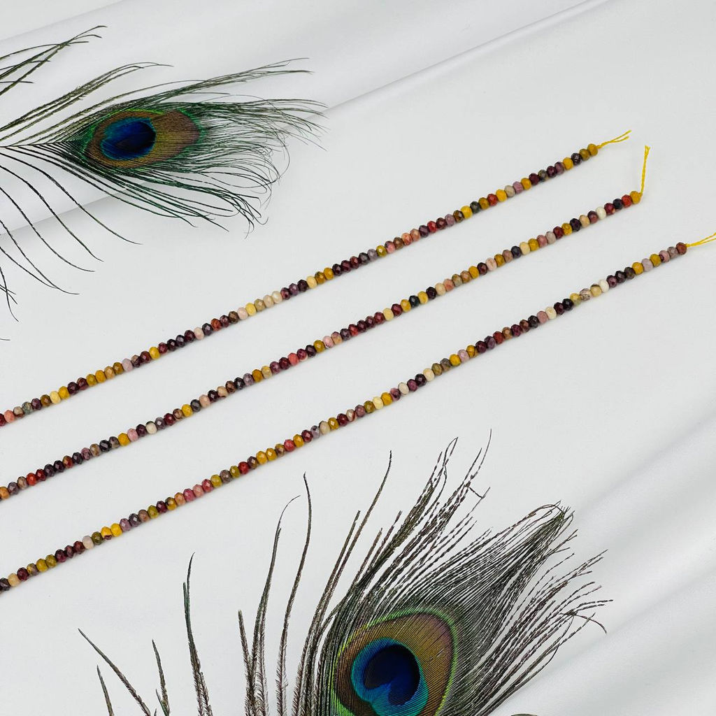 Бусины для украшений из Яшмы Мукаит - Радуга самоцветов фото 3