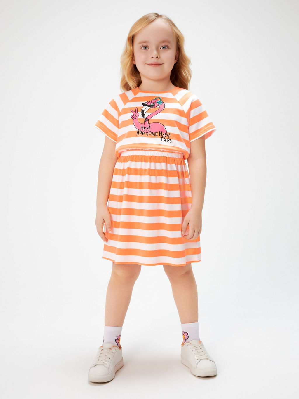 ACOOLA / Платье детское для девочек Tiket набивка фото 2