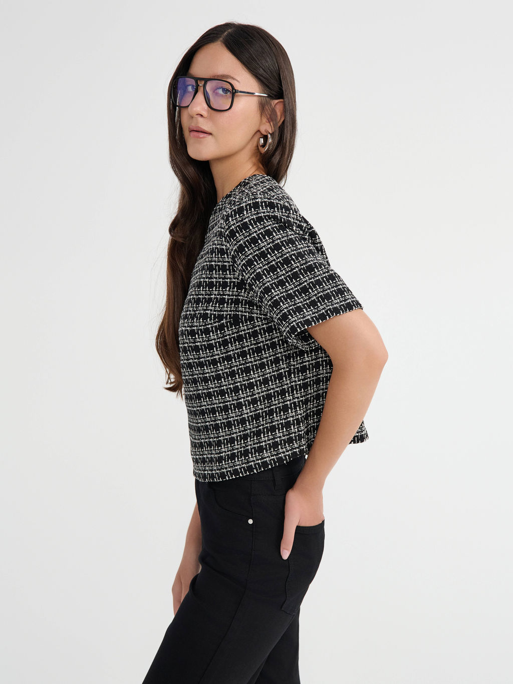 CONTE LBU 3010 Блузка женская black - Conte elegant фото 4