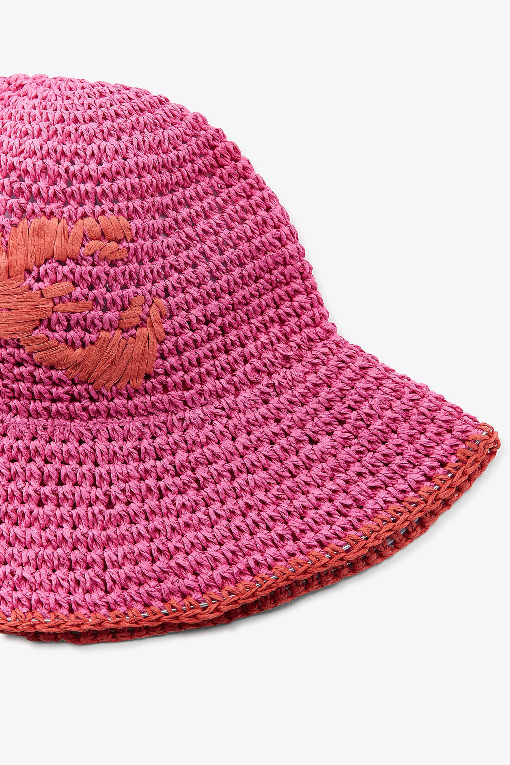 LOBSTER WOVEN BUCKET HAT - Zara фото 5