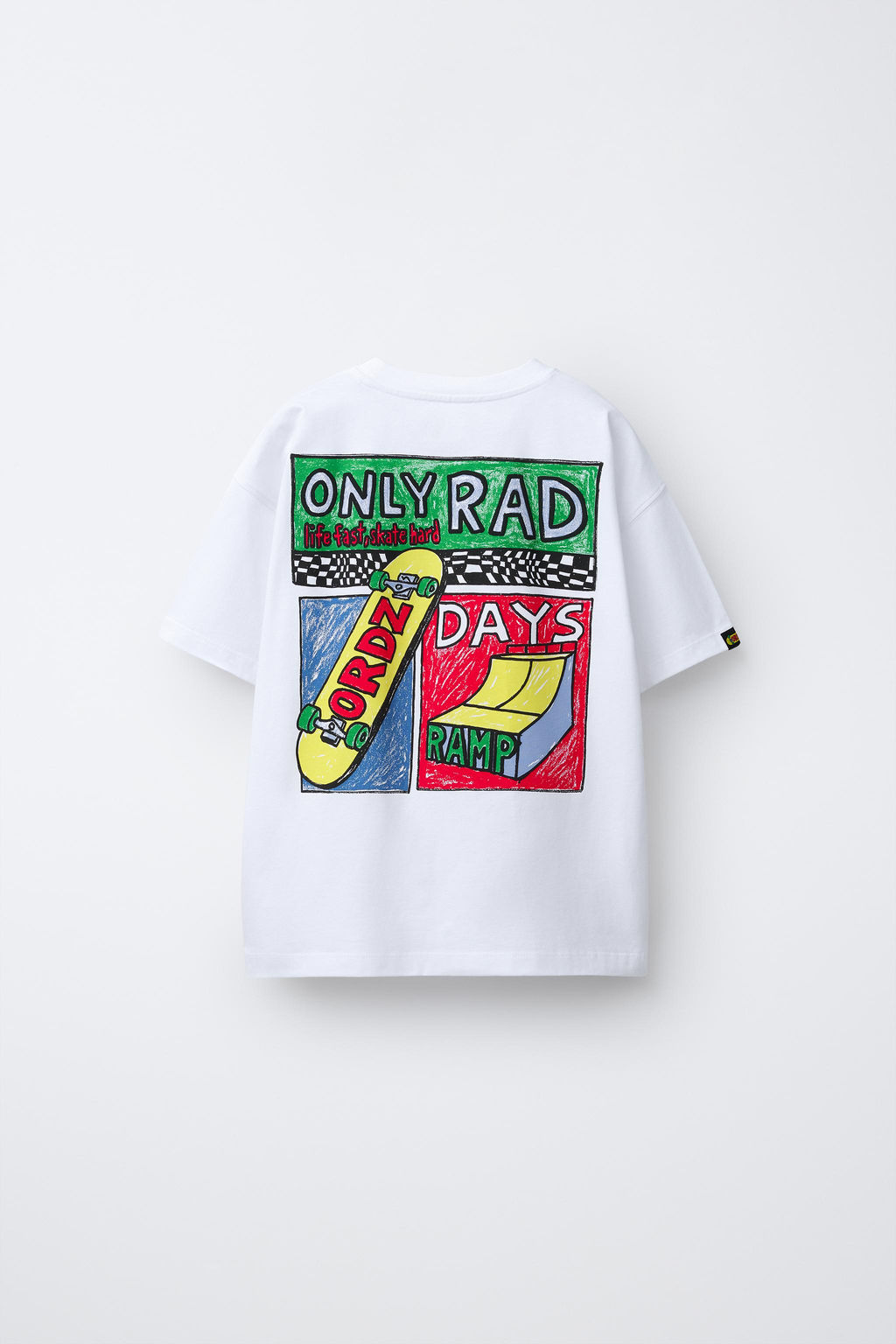 CAMISETA ESTAMPADA LOGO / Blanco - Zara фото 2