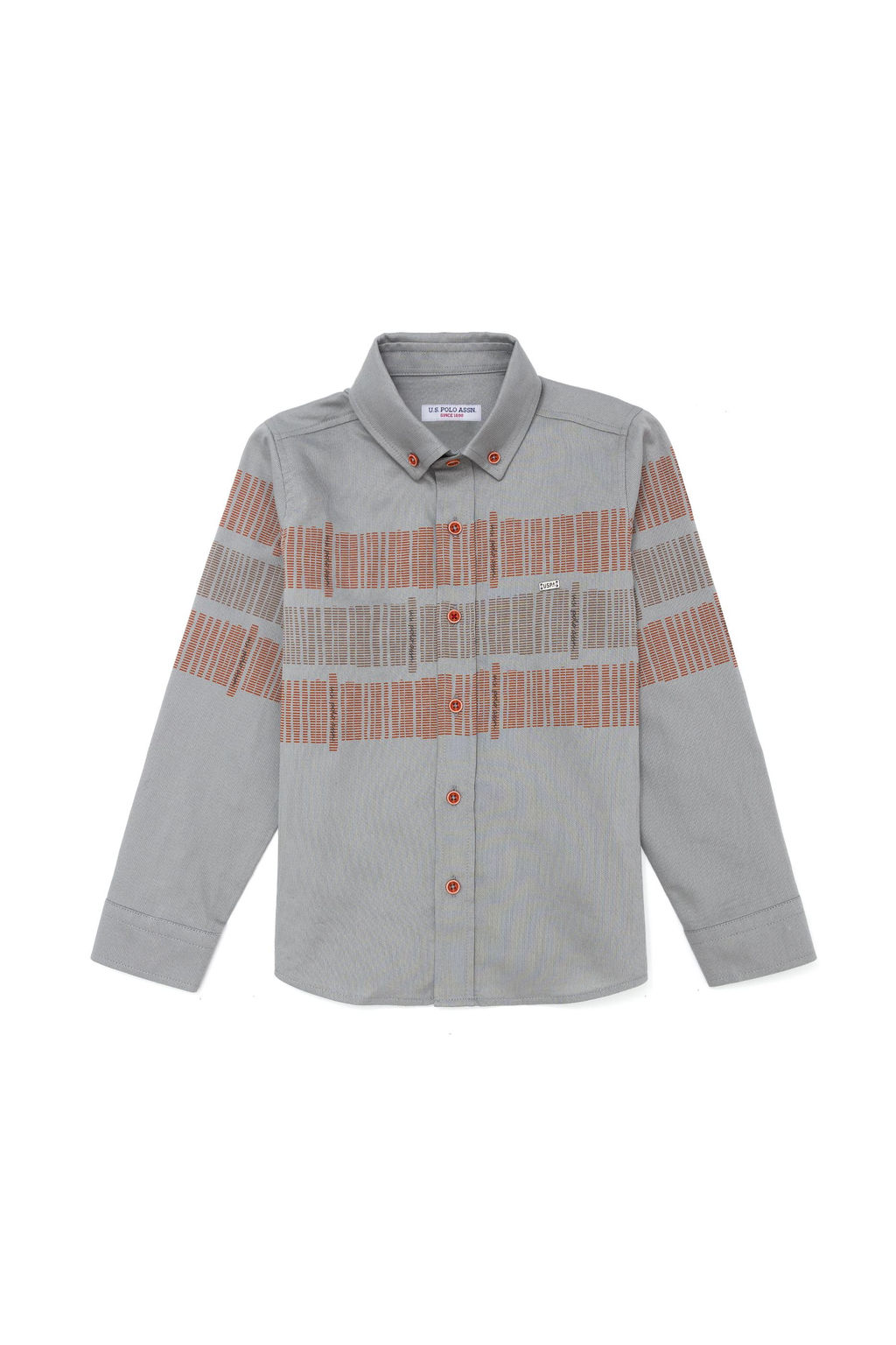 U. S. Polo Assn Рубашка Brick с длинным рукавом для мальчика - U.s. polo assn фото 2