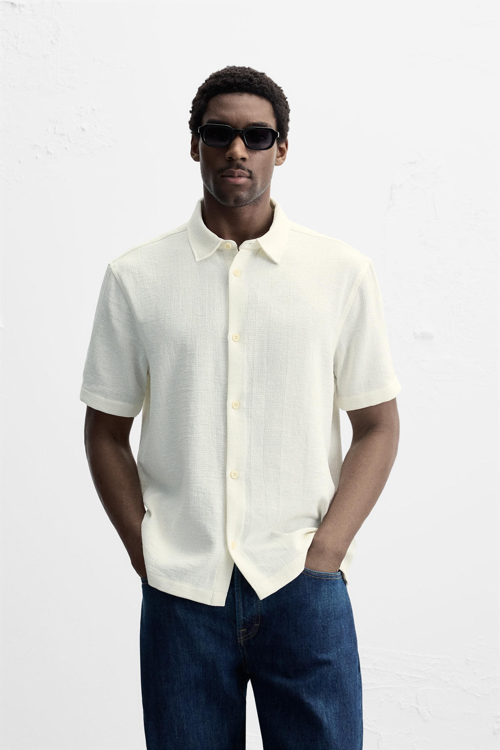 TEXTURED SHIRT - Zara фото 33