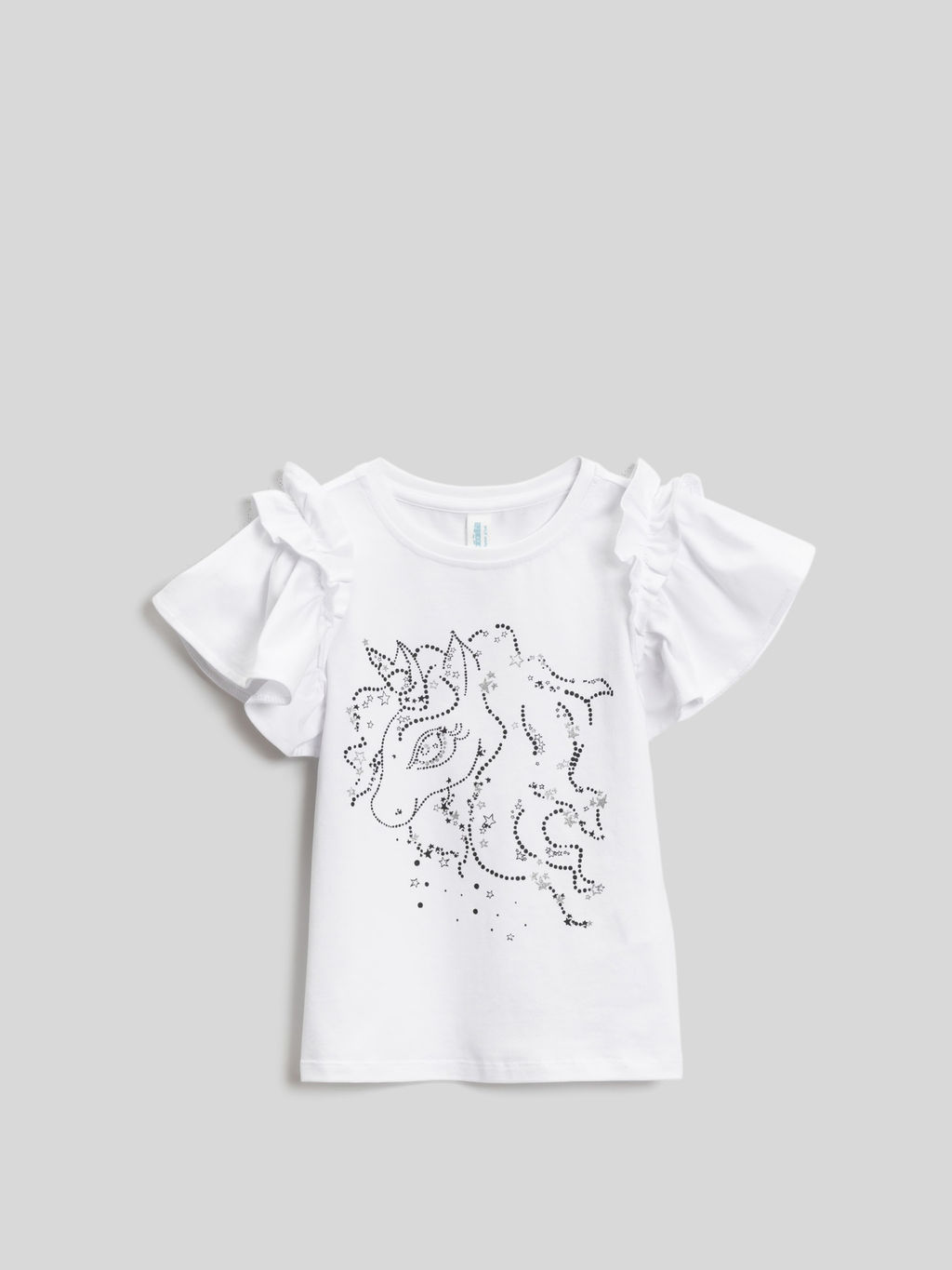 ACOOLA / Футболка детская для девочек Shiraz белый  фото 3