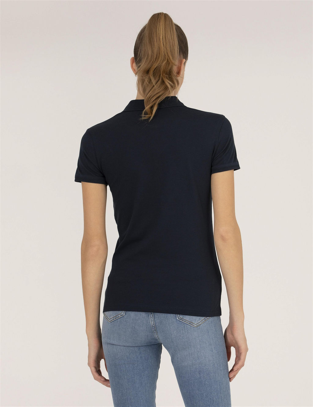 Lacivert Polo Yaka Slim Fit Ti__rt - Pierre cardin фото 5