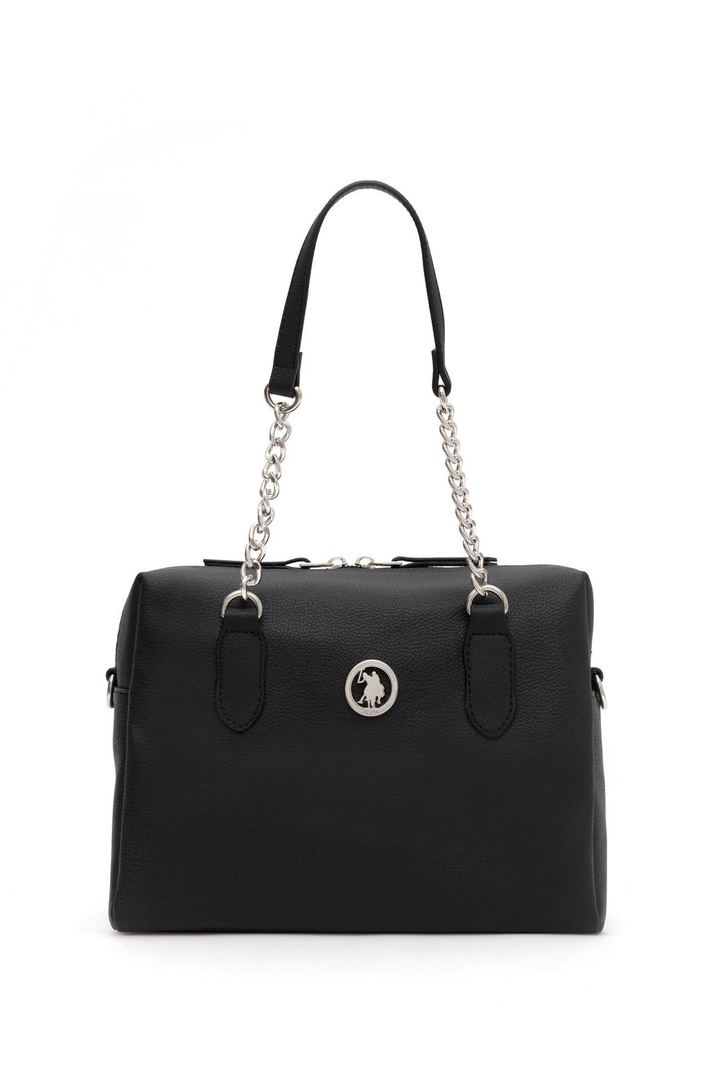 Женская черная сумка через плечо Неожиданная скидка в корзине