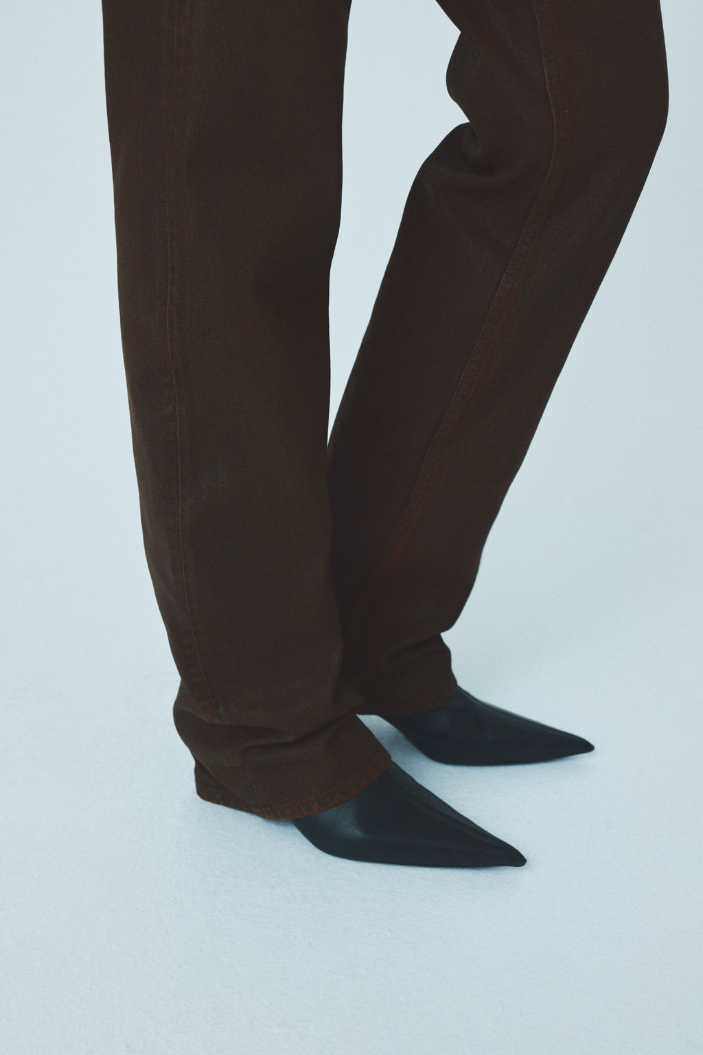 Vaquero revestido con pernera recta - H&m фото 7