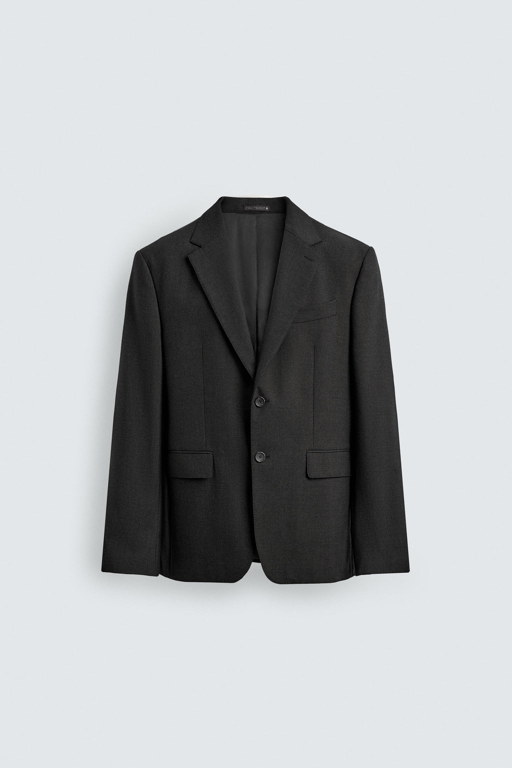 BLAZER TRAJE 100% LANA / Gris Antracita - Zara фото 5