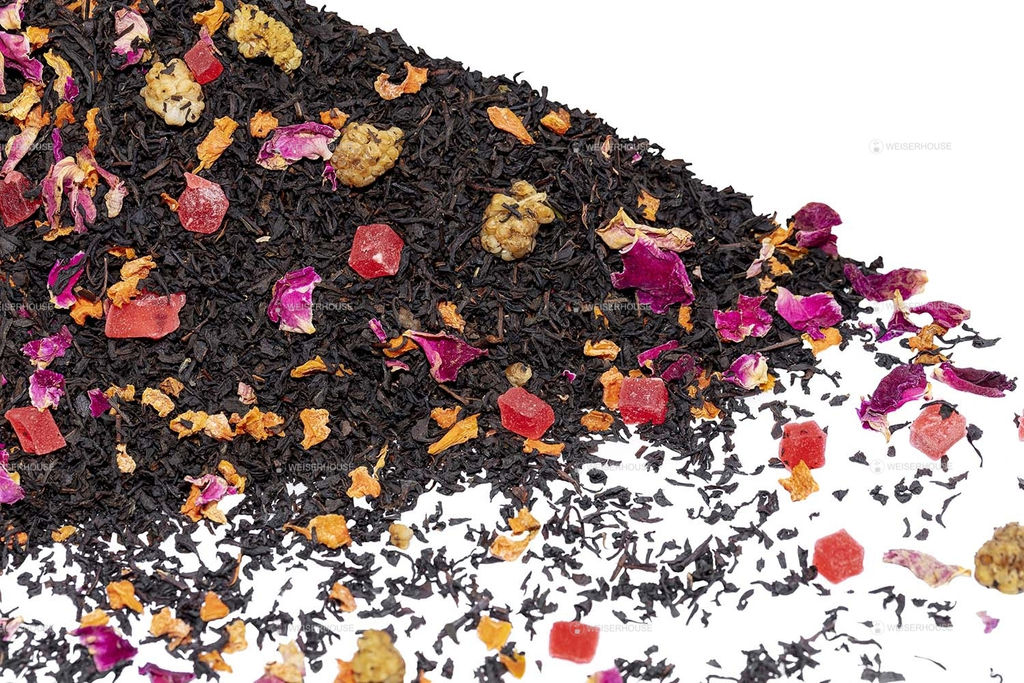 Черный ароматизированный чай "GRUNBERG" LITE " Тутовый сад "