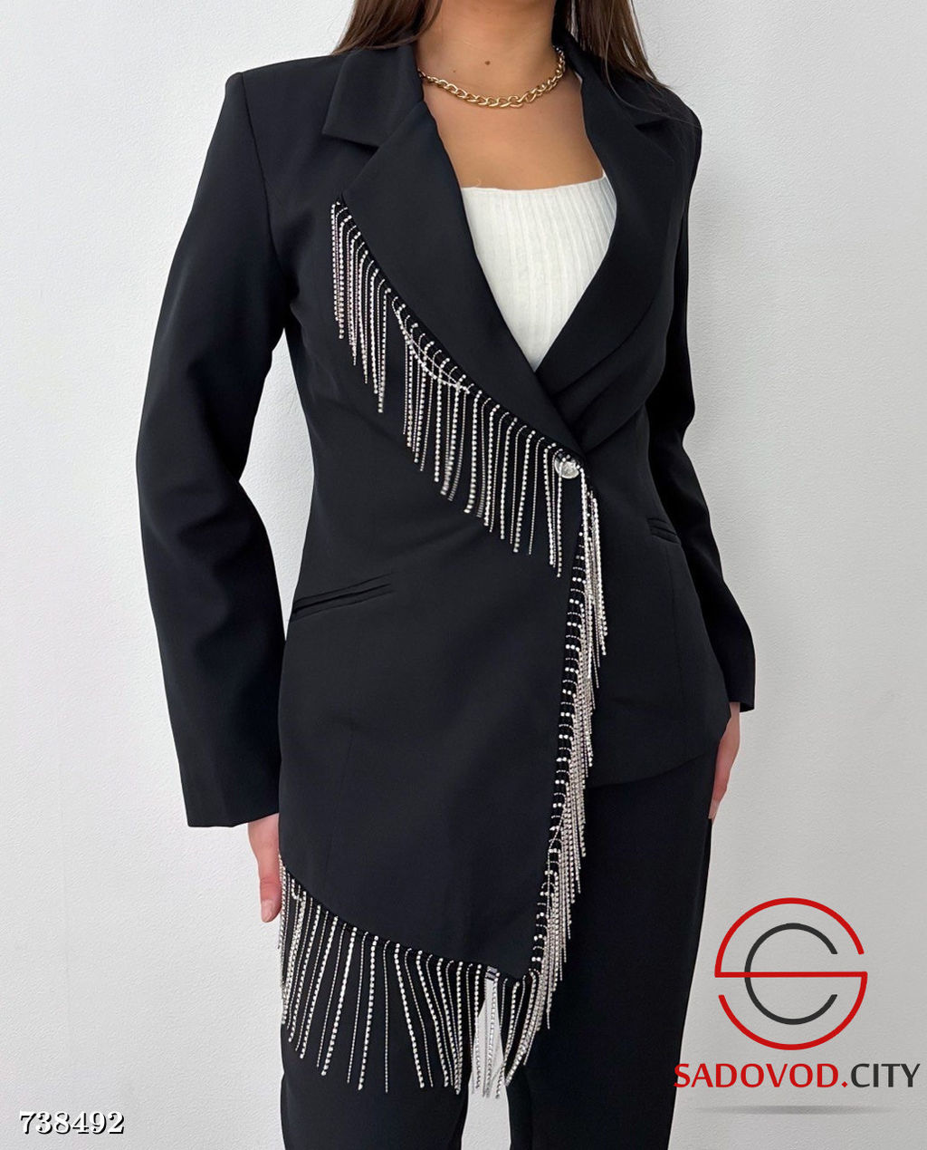 Нарядный брючный костюм для женщин - Bruno фото 3