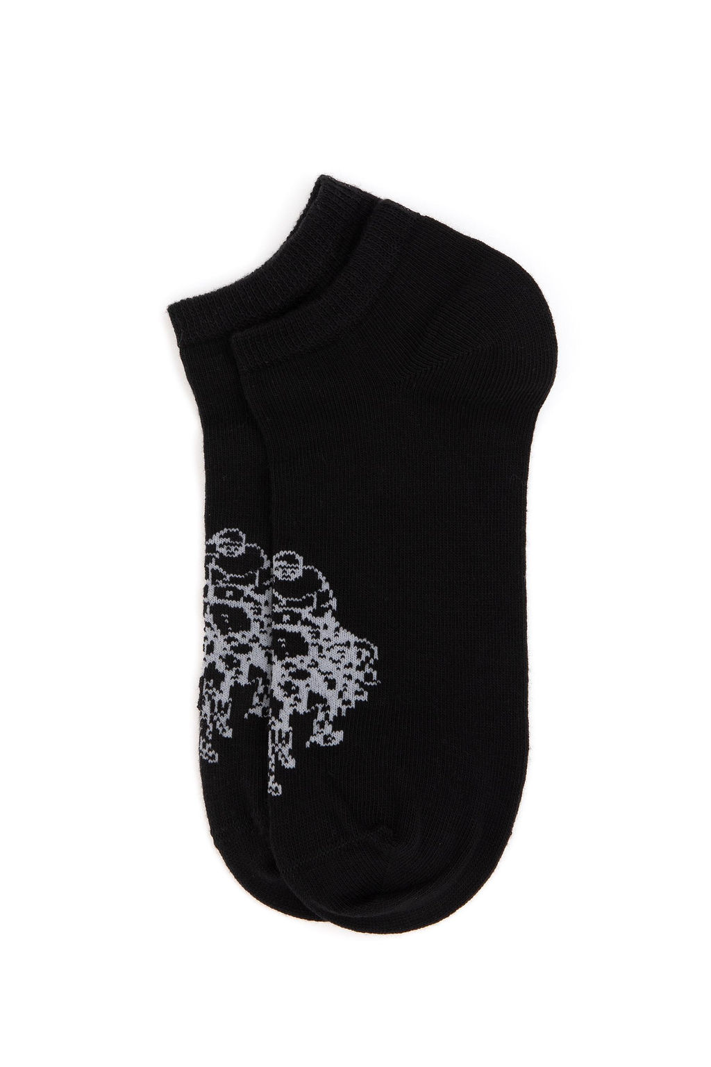 Женщина черные носки неожиданно скидка в корзине