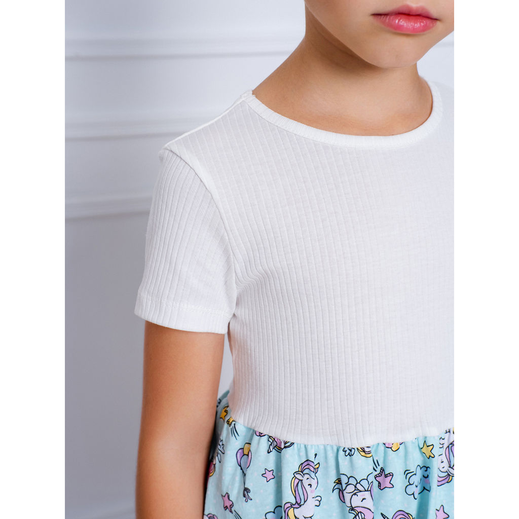 Платье рибана и кулирка 1638900106 - Youlala фото 15