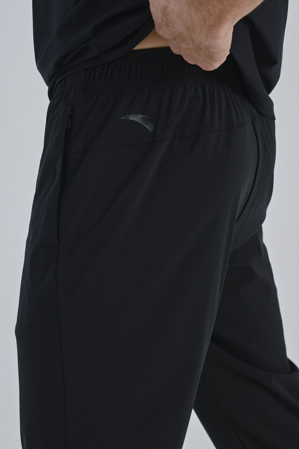 Брюки трикотажные Черный - Anta фото 4