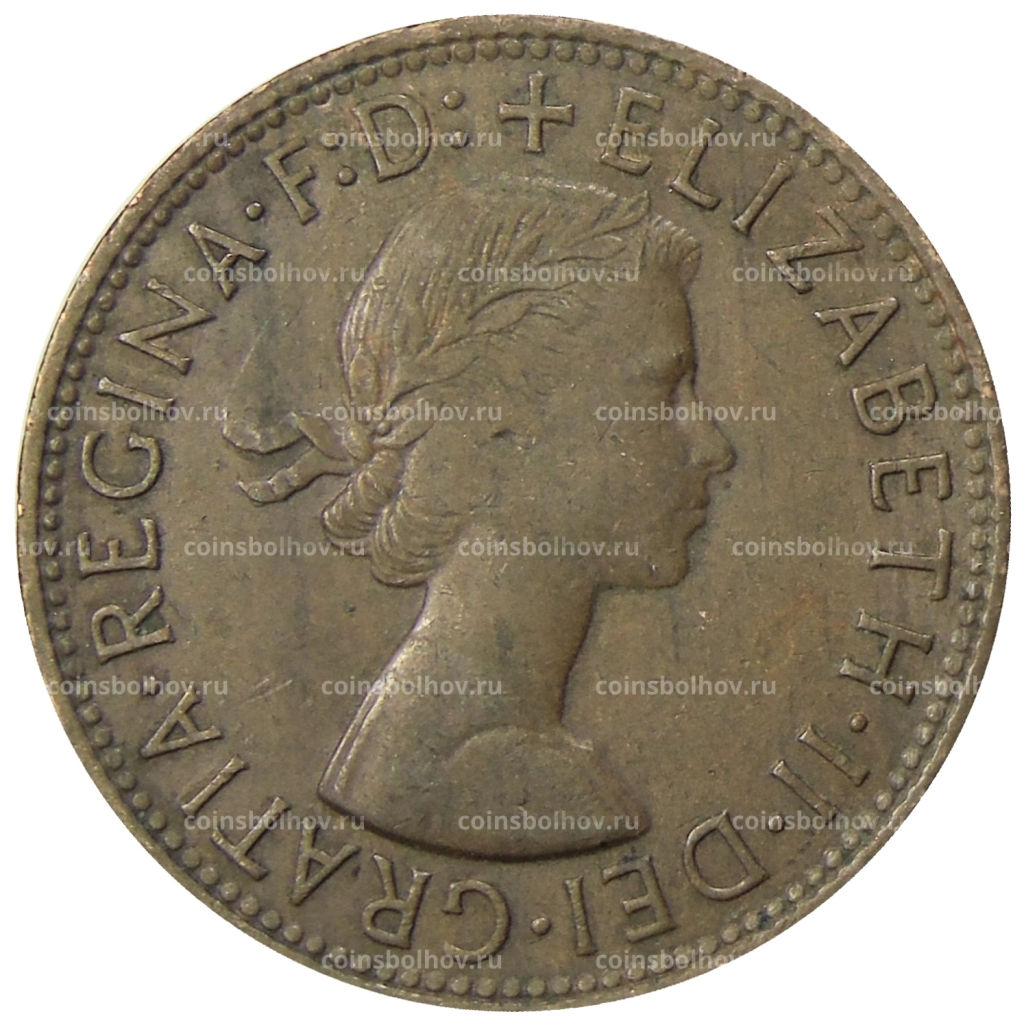 1 пенни 1958 года Австралия