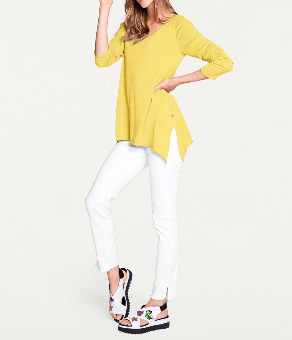 Пуловер, желтый - Heine фото 3