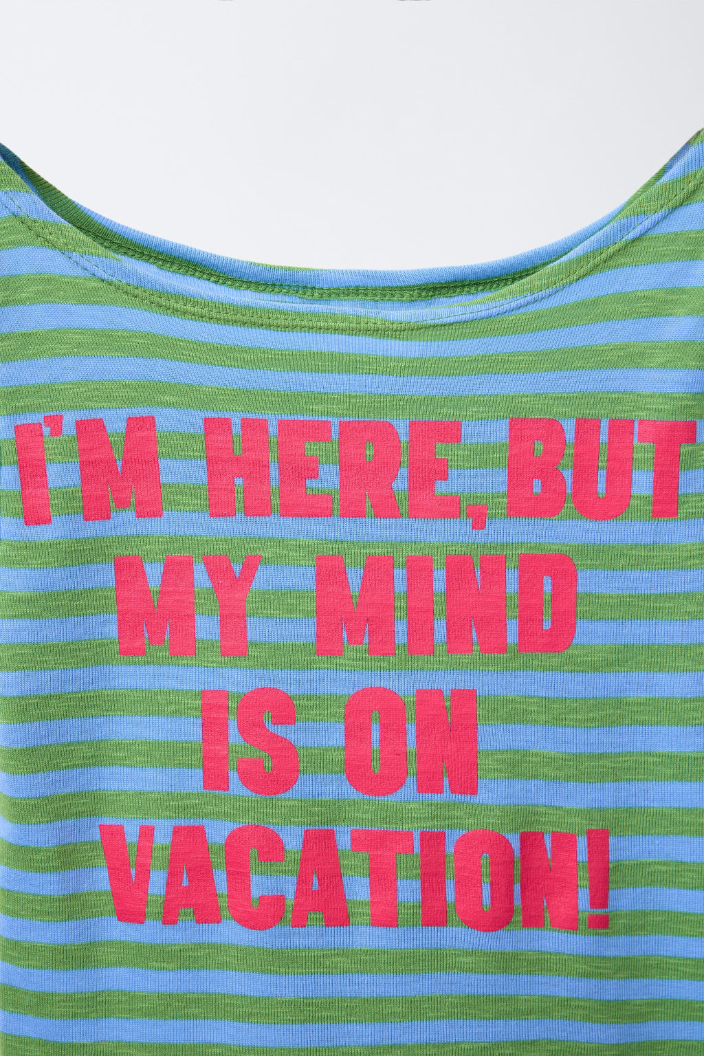 STRIPED T-SHIRT WITH TEXT - Zara фото 3