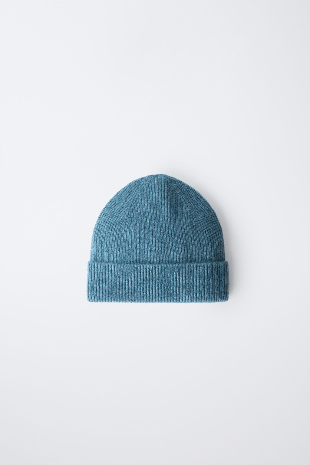 100% CASHMERE RIBBED BEANIE