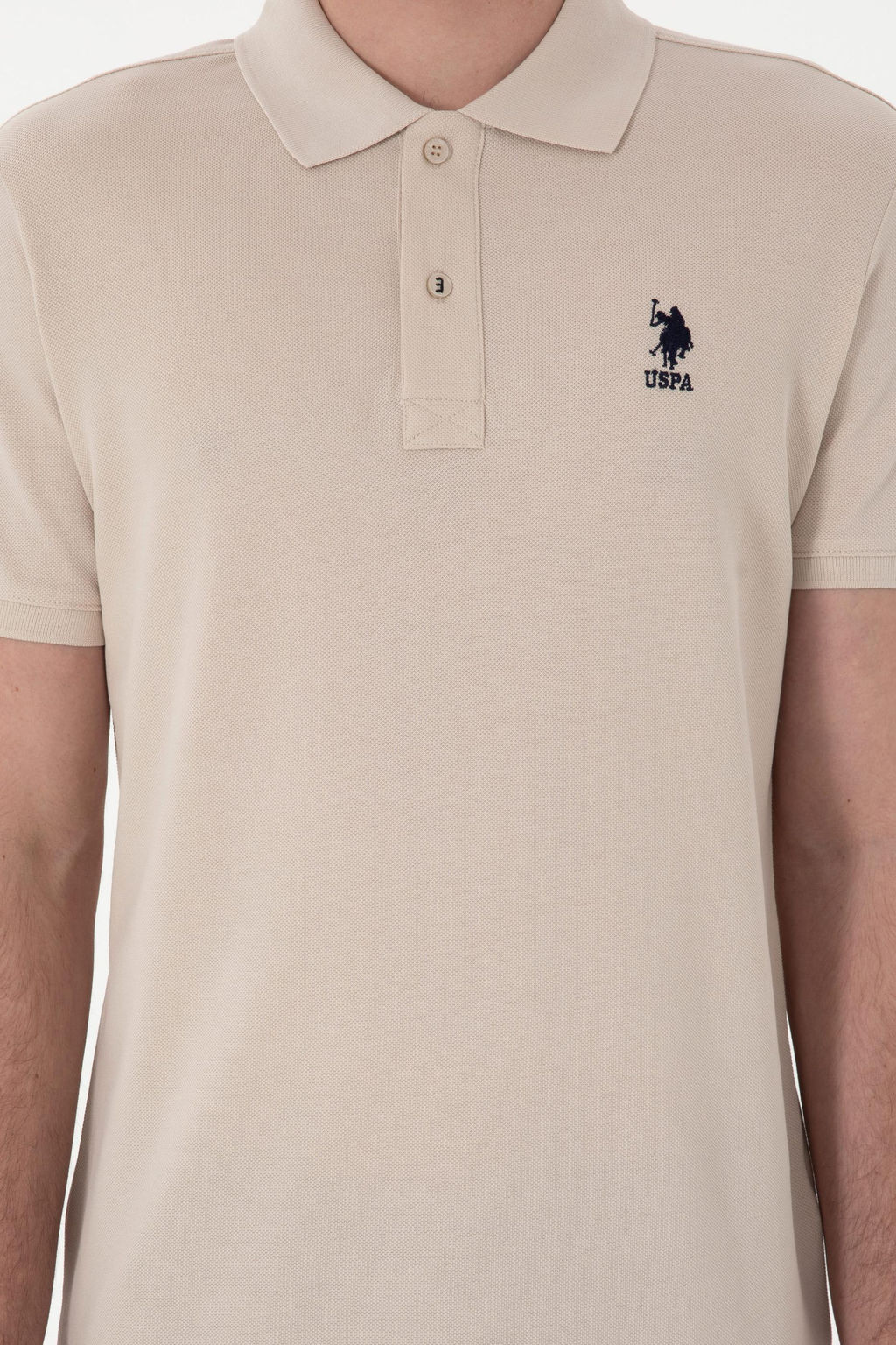 Erkek Slim Fit Polo Yaka A__k Mavi Basic Ti__rt Sepette S_rpriz _ndirim - U.s. polo assn фото 6