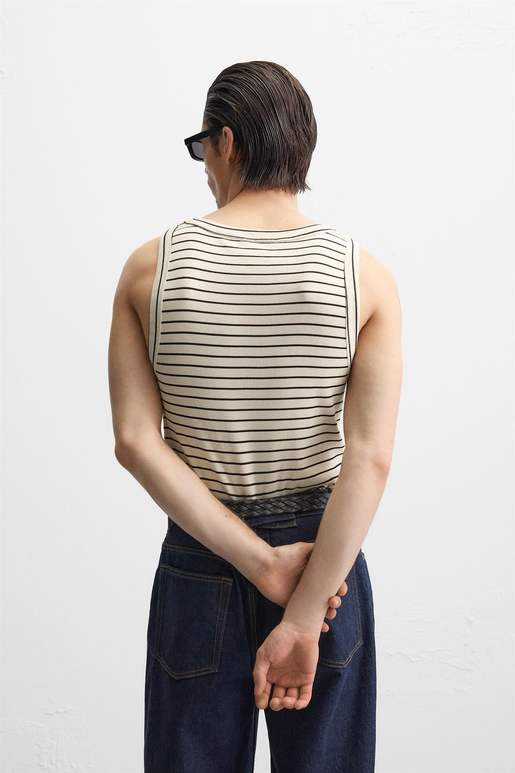 STRIPED TANK TOP - Zara фото 3