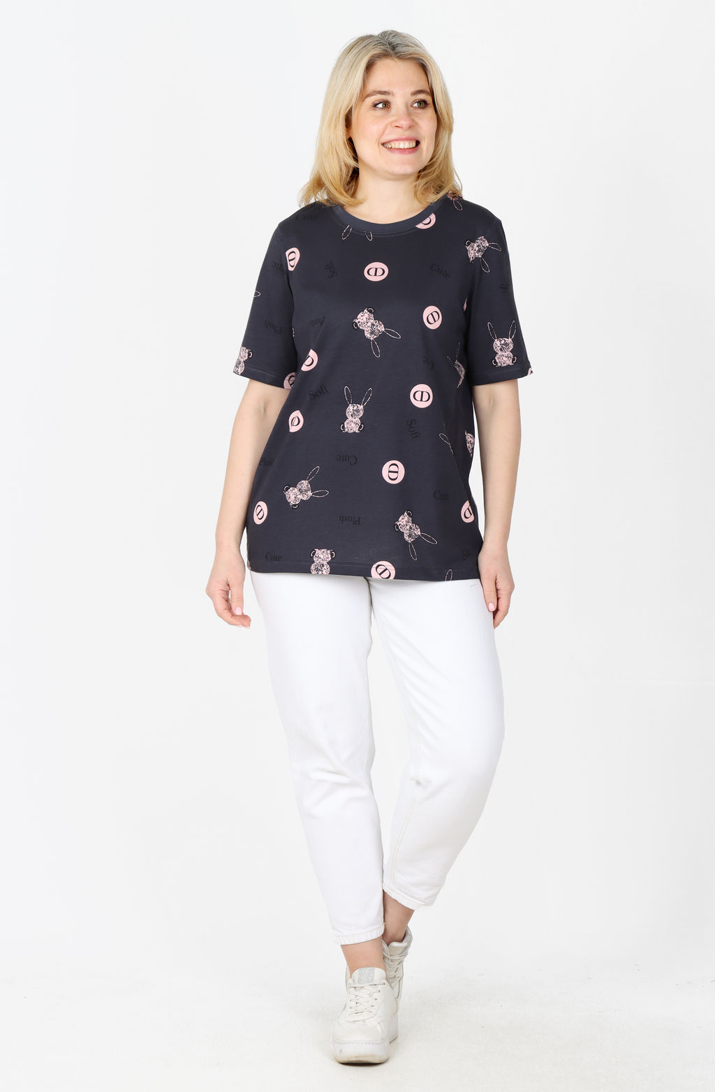 Футболка Таисия Ф-104 (44-62) кулирка - Лотос фото 26