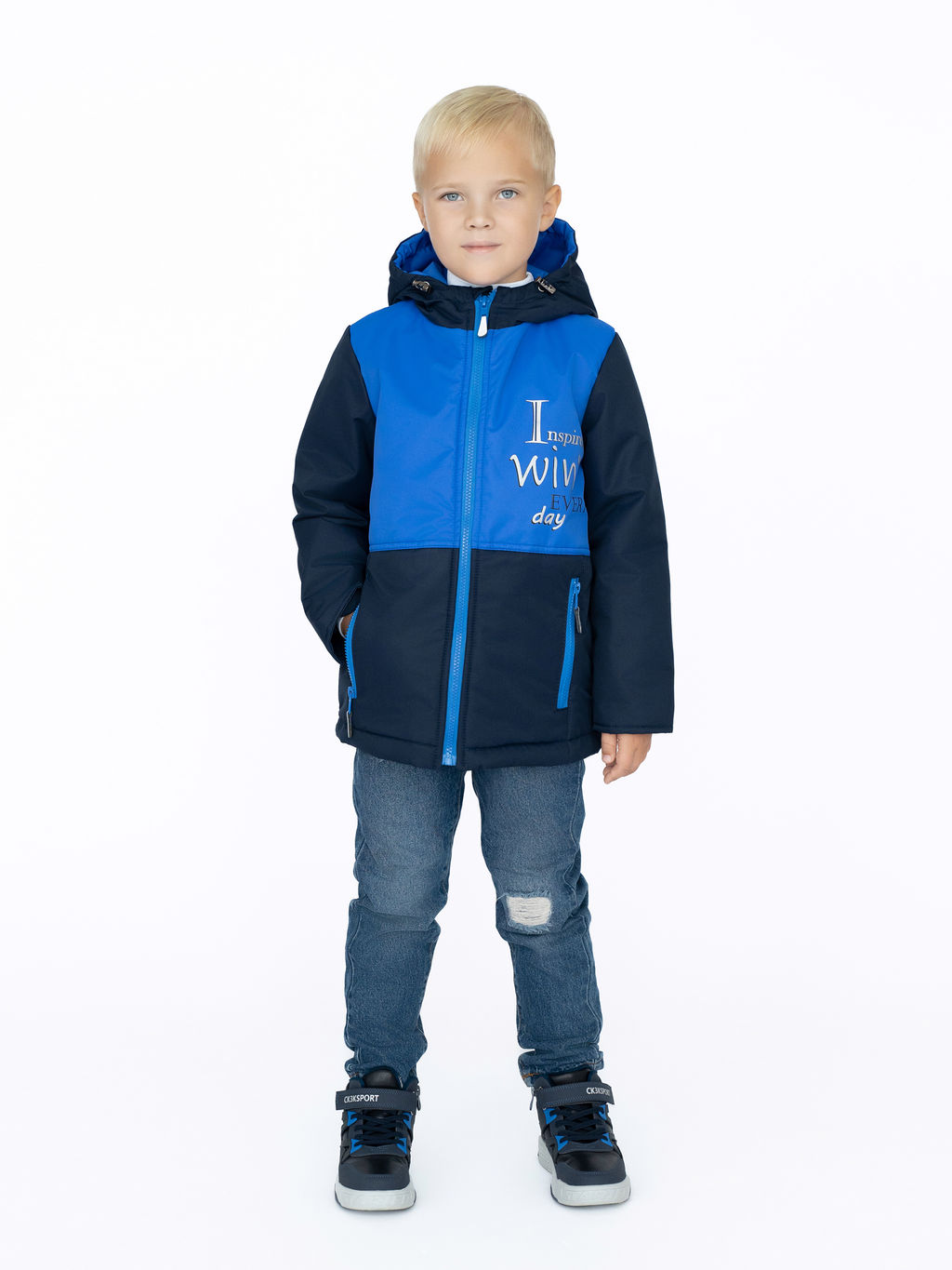 Куртка детская синяя