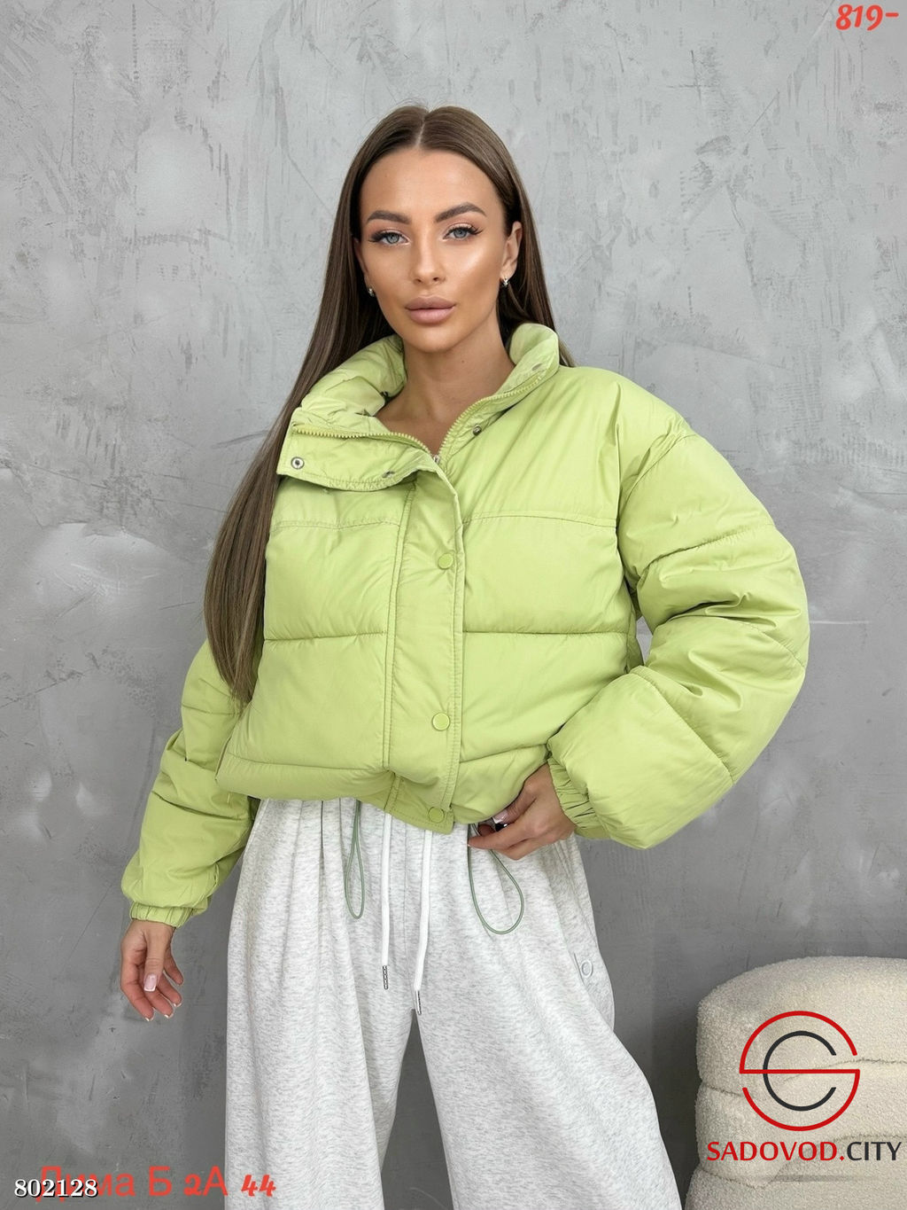 куртка женская из холлофайбера - Bruno фото 4