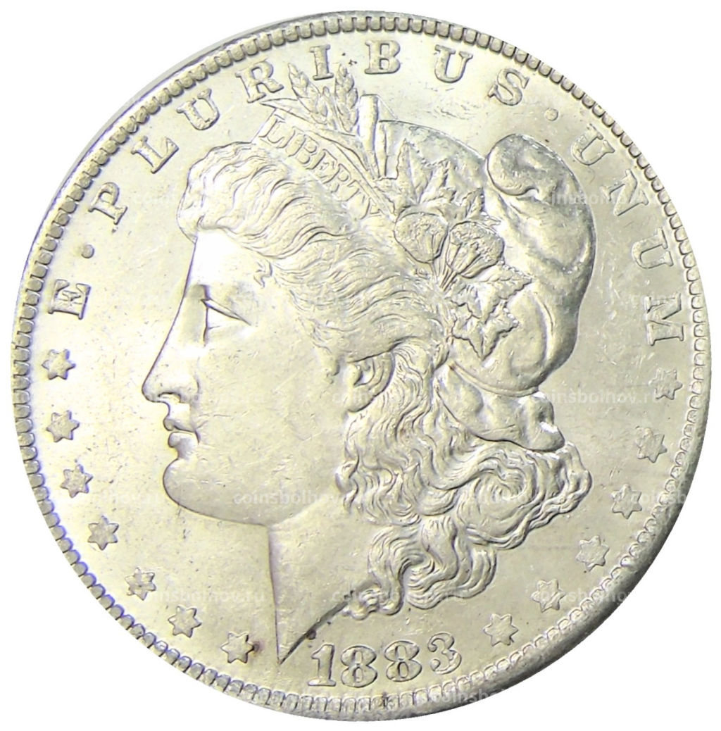 1 доллар 1883 года O США Доллар Моргана