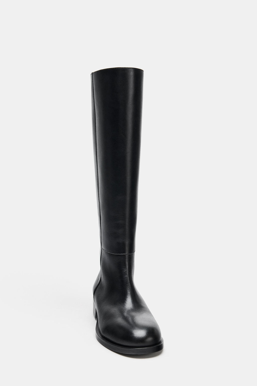FLAT LEATHER BOOTS - Zara фото 7