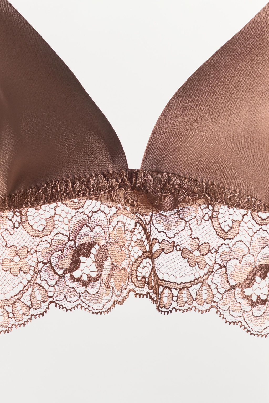 BRALETTE WITH POLYAMIDE LACE - Zara фото 5