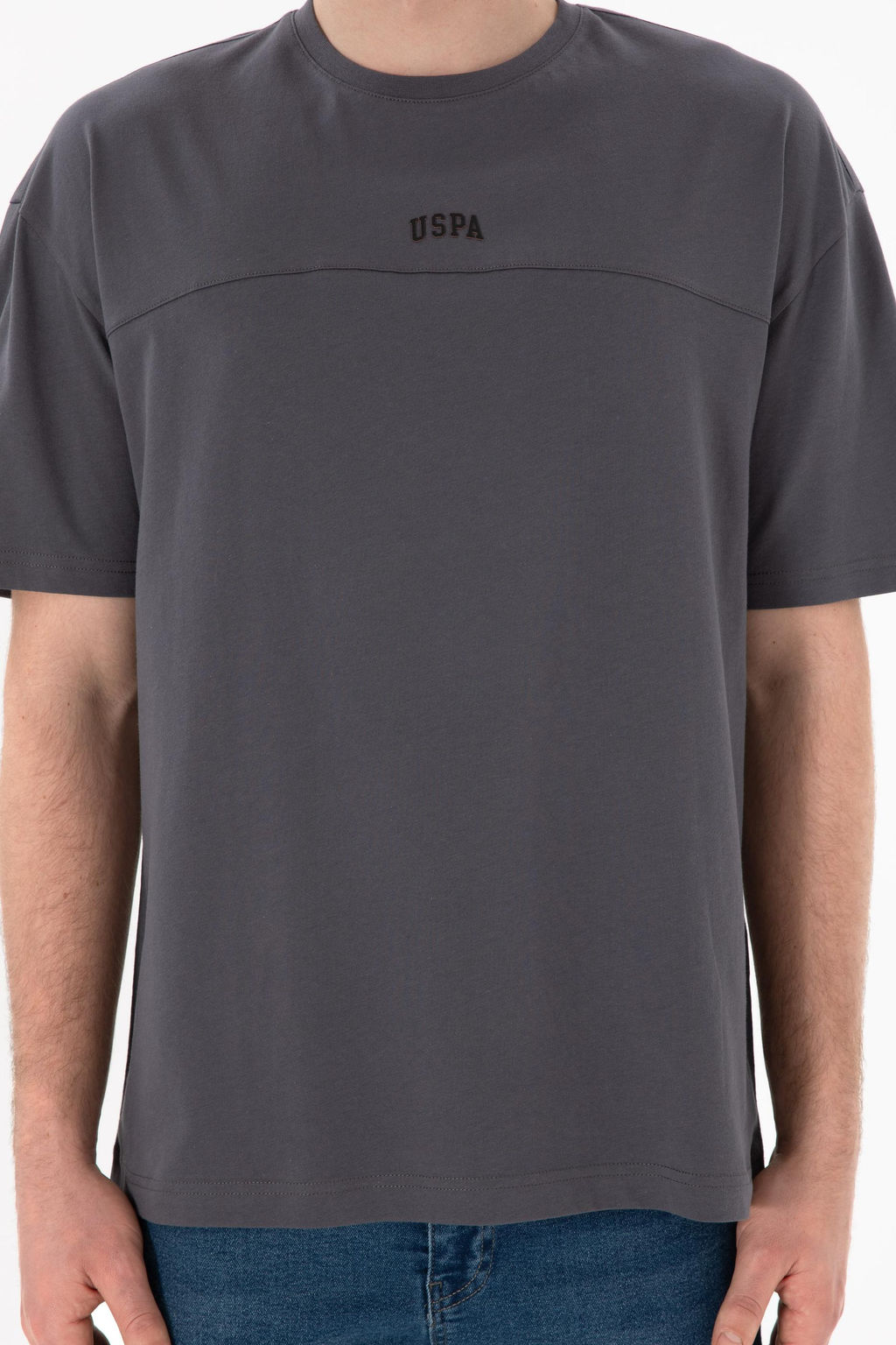 Erkek Comfort Fit Bisiklet Yaka Antrasit Ti__rt Sepette S_rpriz _ndirim - U.s. polo assn фото 7