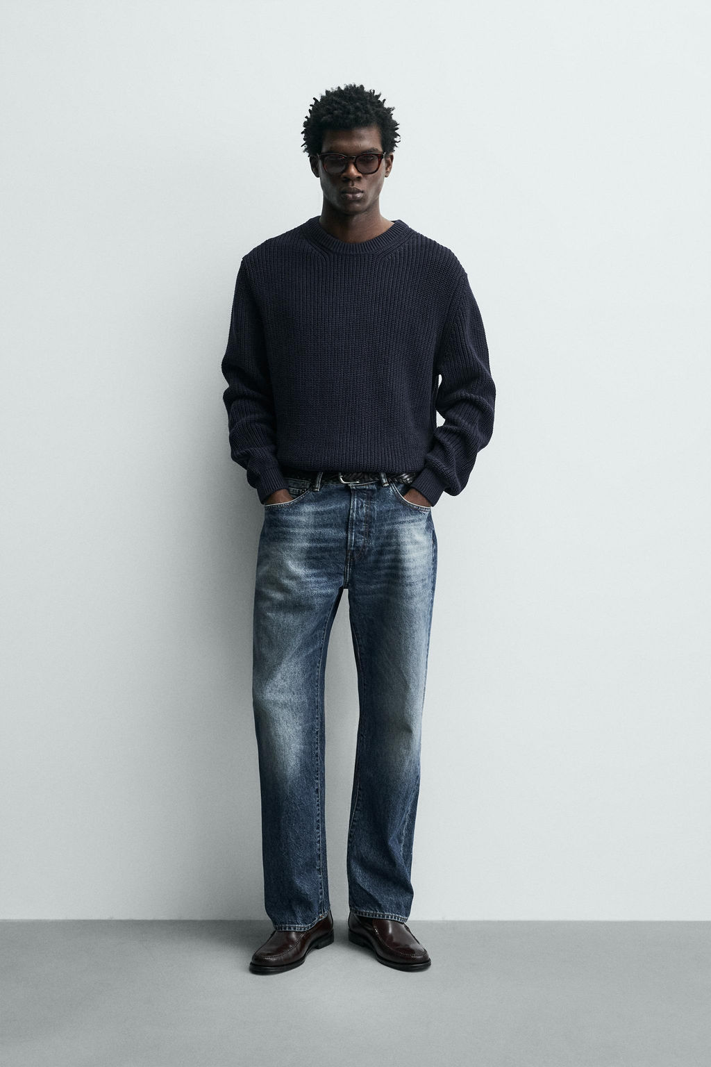 REGULAR FIT COTTON JUMPER - Zara фото 9