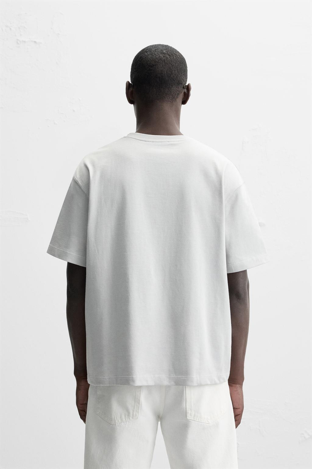 PRINTED SLOGAN T-SHIRT - Zara фото 3