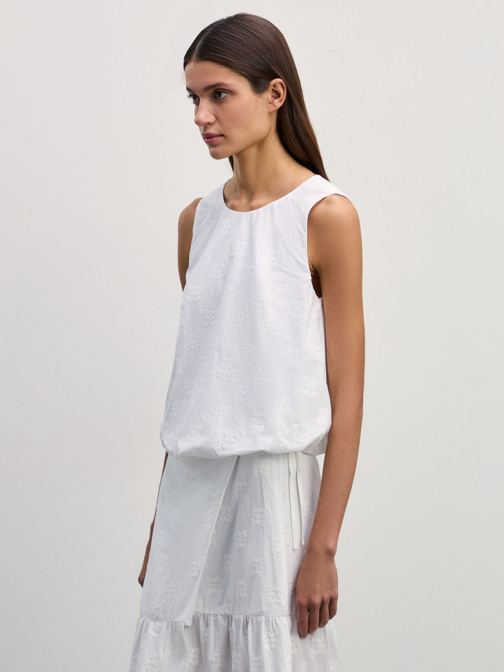 Блузка с вышивкой / Zarina  фото 4