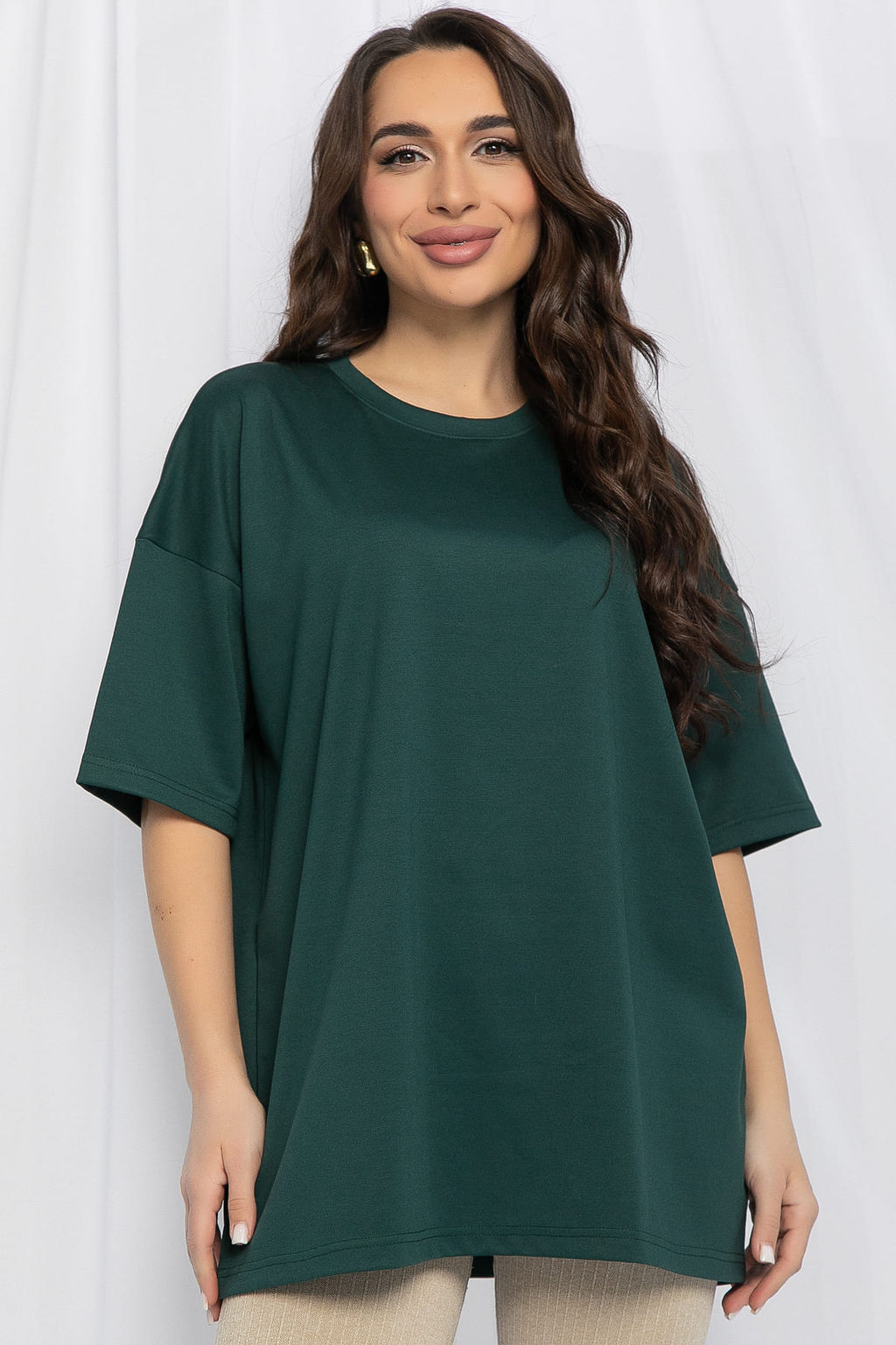 Футболка Левадия (зеленая) Б13133-22М - Lt collection фото 2