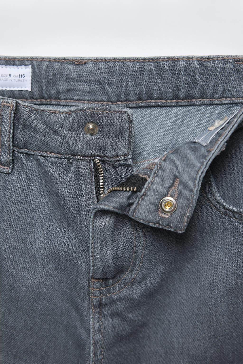 RELAXED BAGGY JEANS - Zara фото 3