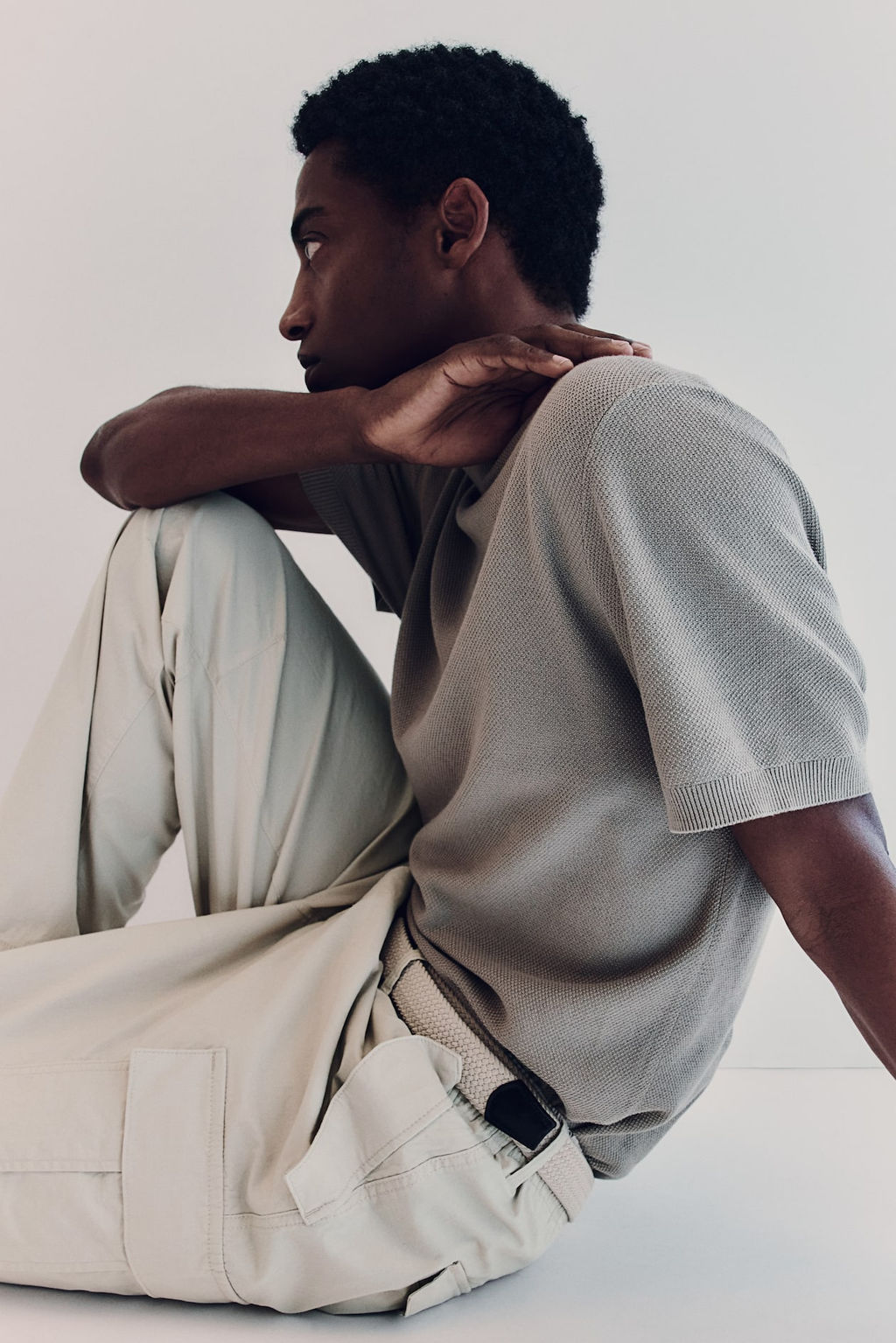 Pantalon cargo de ripstop Regular Fit - H&m фото 3